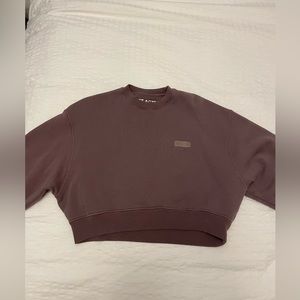 Set Active Cropped Crewneck